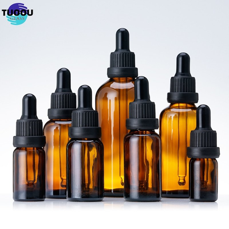 Wholesale Hot sale Amber Dropper Uv Resistant Glass Bottles