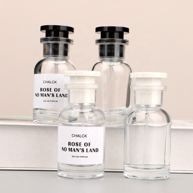 Wholesale Custom Unique 30ml 50 ml Luxury Empty Glass Spray Perfume Bottles Packaging Glass Bottle