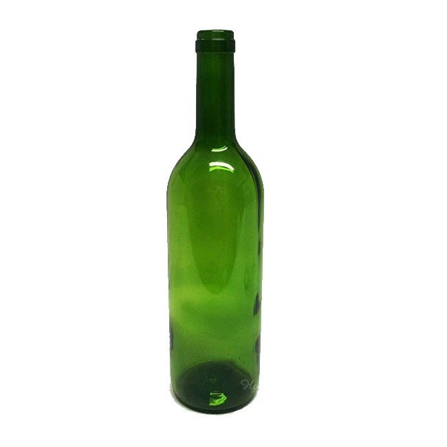 Recyclable 1 Liter Clear round Wine Glass Bottles for Home Brewing 750ml Capacity 50ml 10ml Volumes Empty Wine Bottle Supplies
