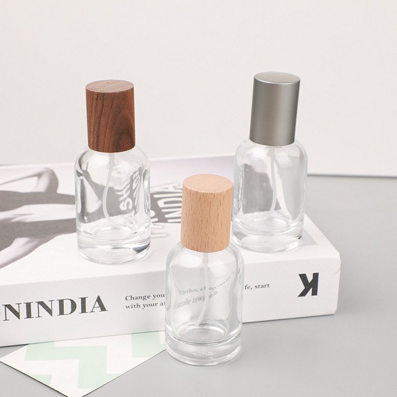 30ml 50ml Empty Perfume Bottle Body Spray Perfume Bottle For Women lid