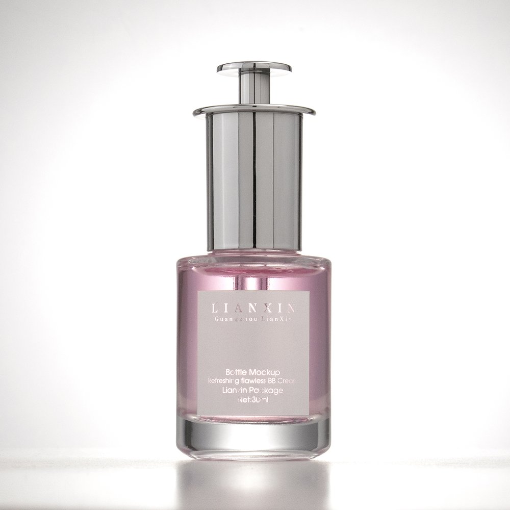 Skin care serum glass bottle dropper 30ml skin care essence bottle 30ml glass dropper bottle