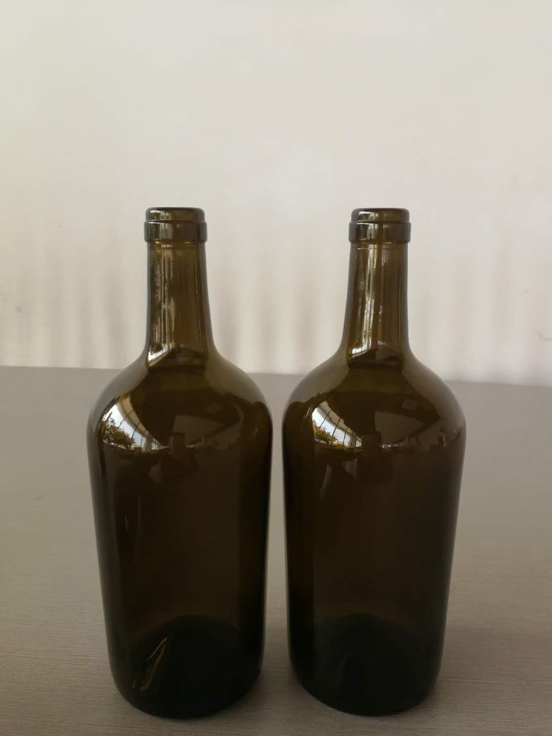 glass bottles