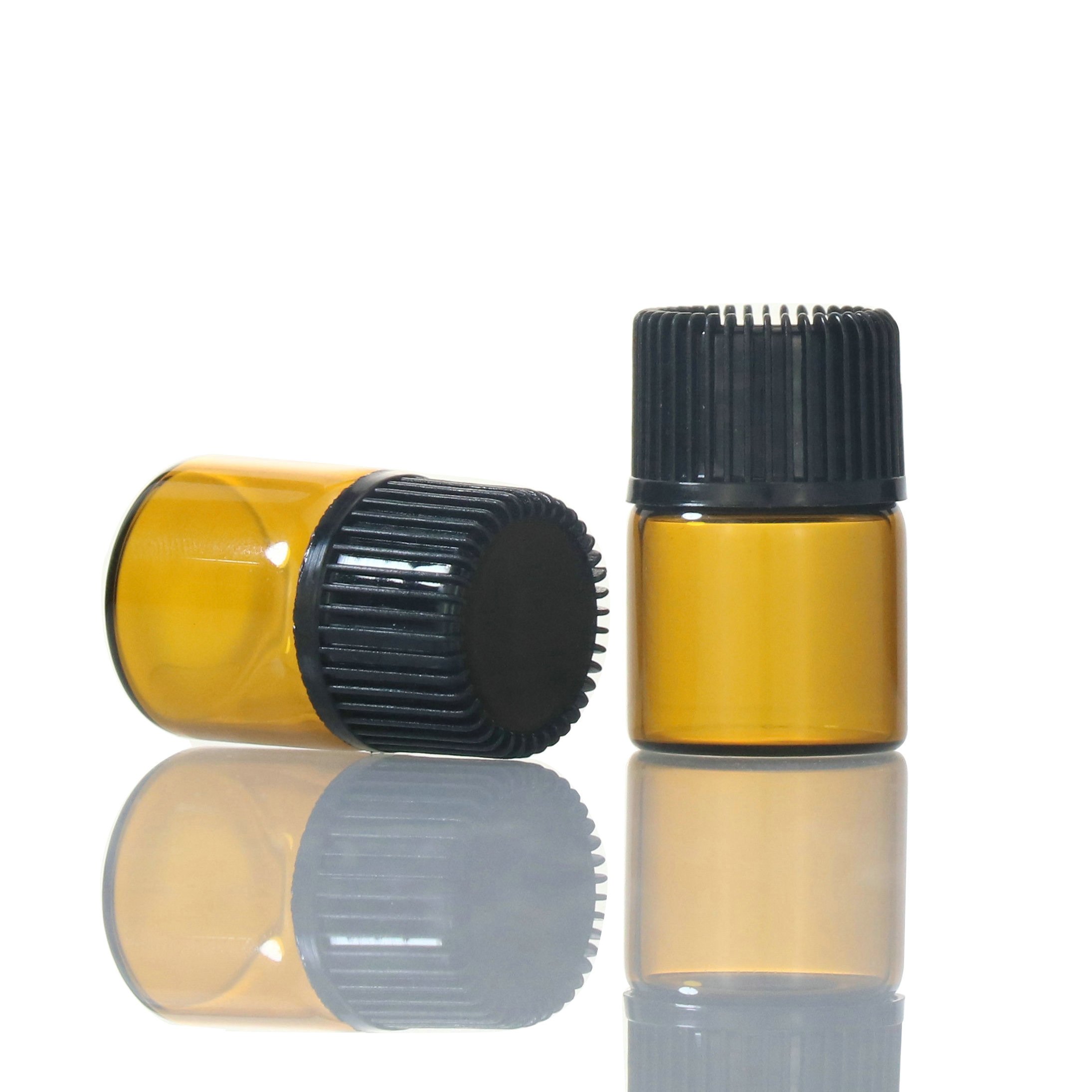 Small glass bottles vials 1ml 2ml 3ml 5ml 10ml amber blue glass dropper bottle for essential oil