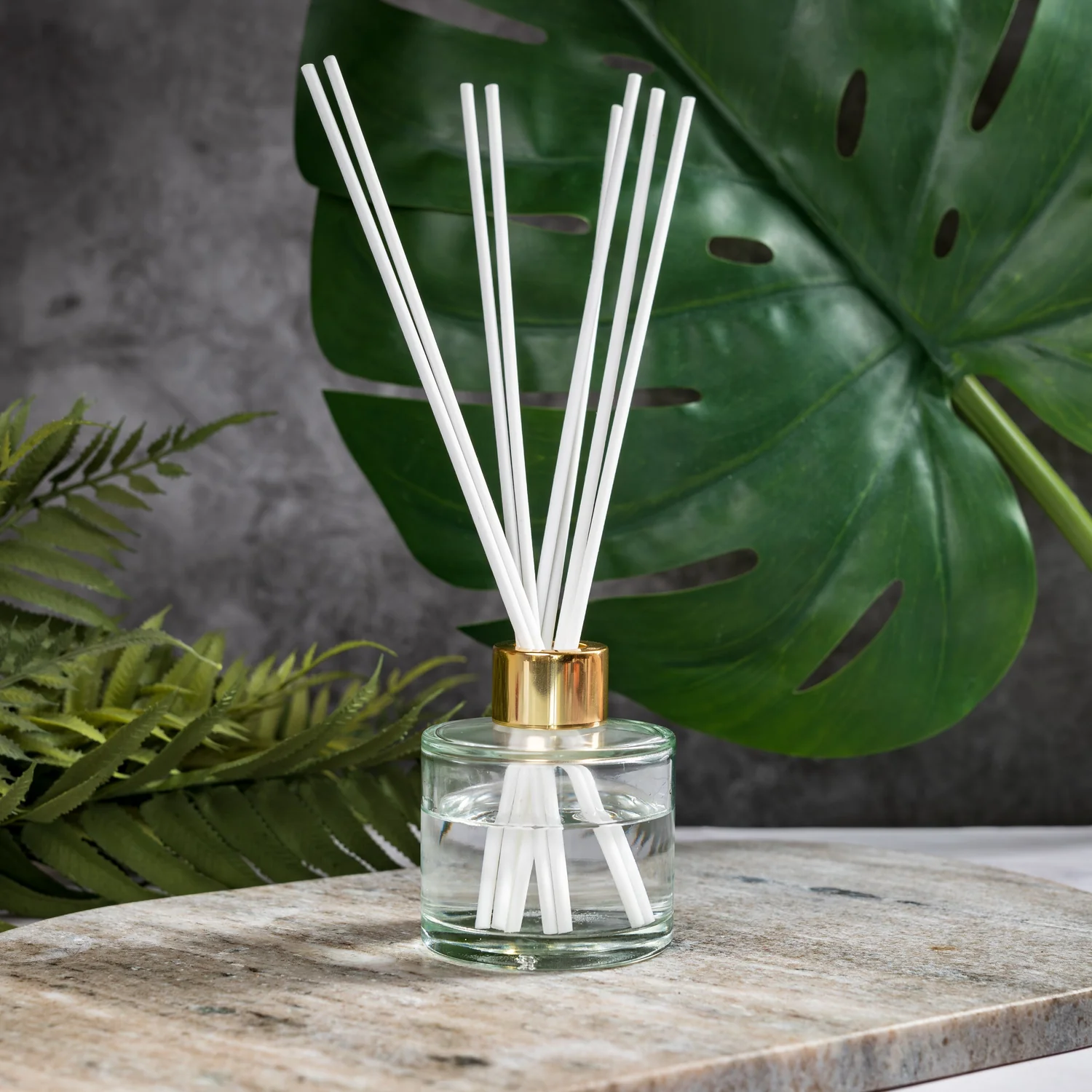 8ml Car Fragrance Reed Diffuser Black Bottles Colorful Square Glass Bottle Perfume Aroma Auto Hanging Diffuser Bottle