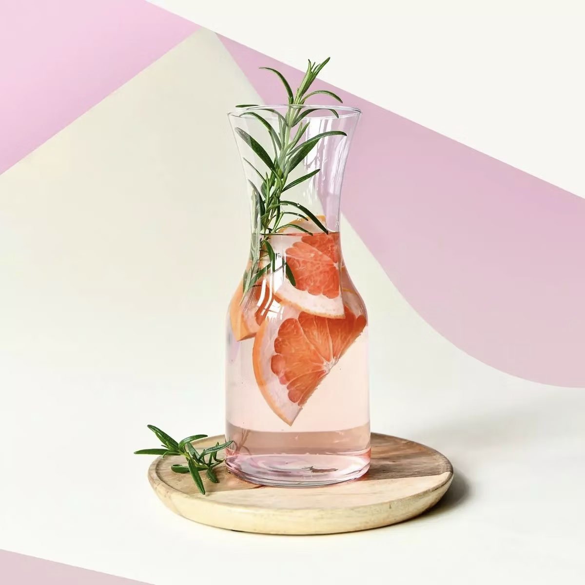 Classic Water Carafe Vase - 30.4 oz (900 ml) Capacity - 230mm - Elegant Serving Solution - B2B Wholesale Offer - Krosno Glass