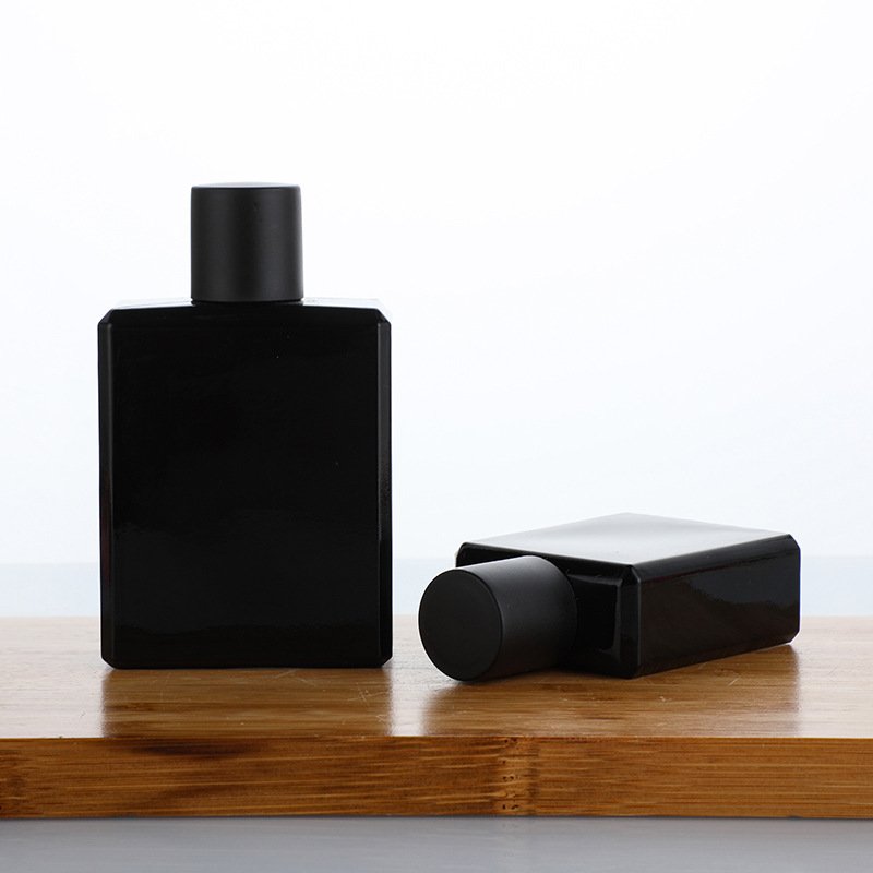 black perfume bottle matte black perfume bottle perfume glass bottles black gold