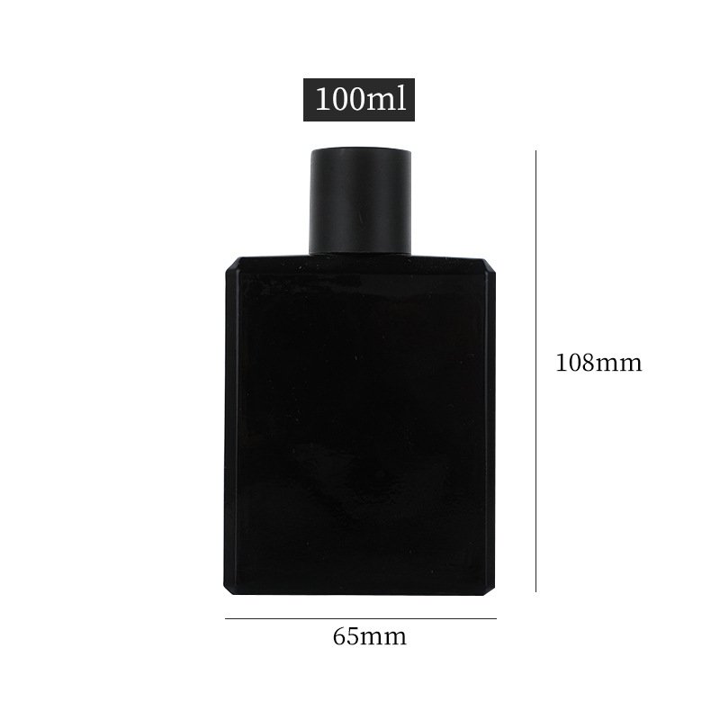 black perfume bottle matte black perfume bottle perfume glass bottles black gold