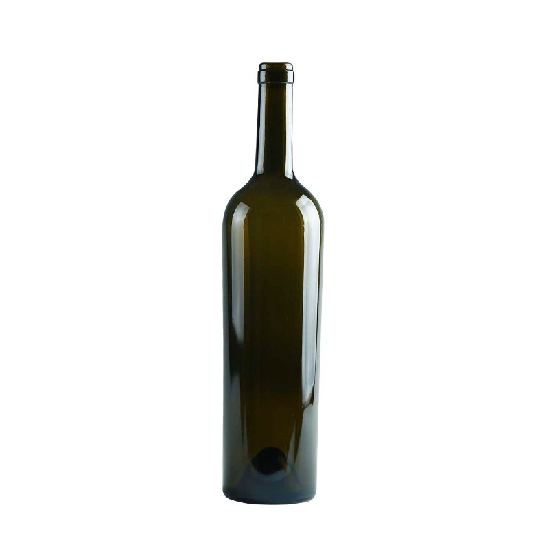 Empty Clear Customization Taper Wine Liquor Glass Bottle High Quality Foreign Wine Bottles