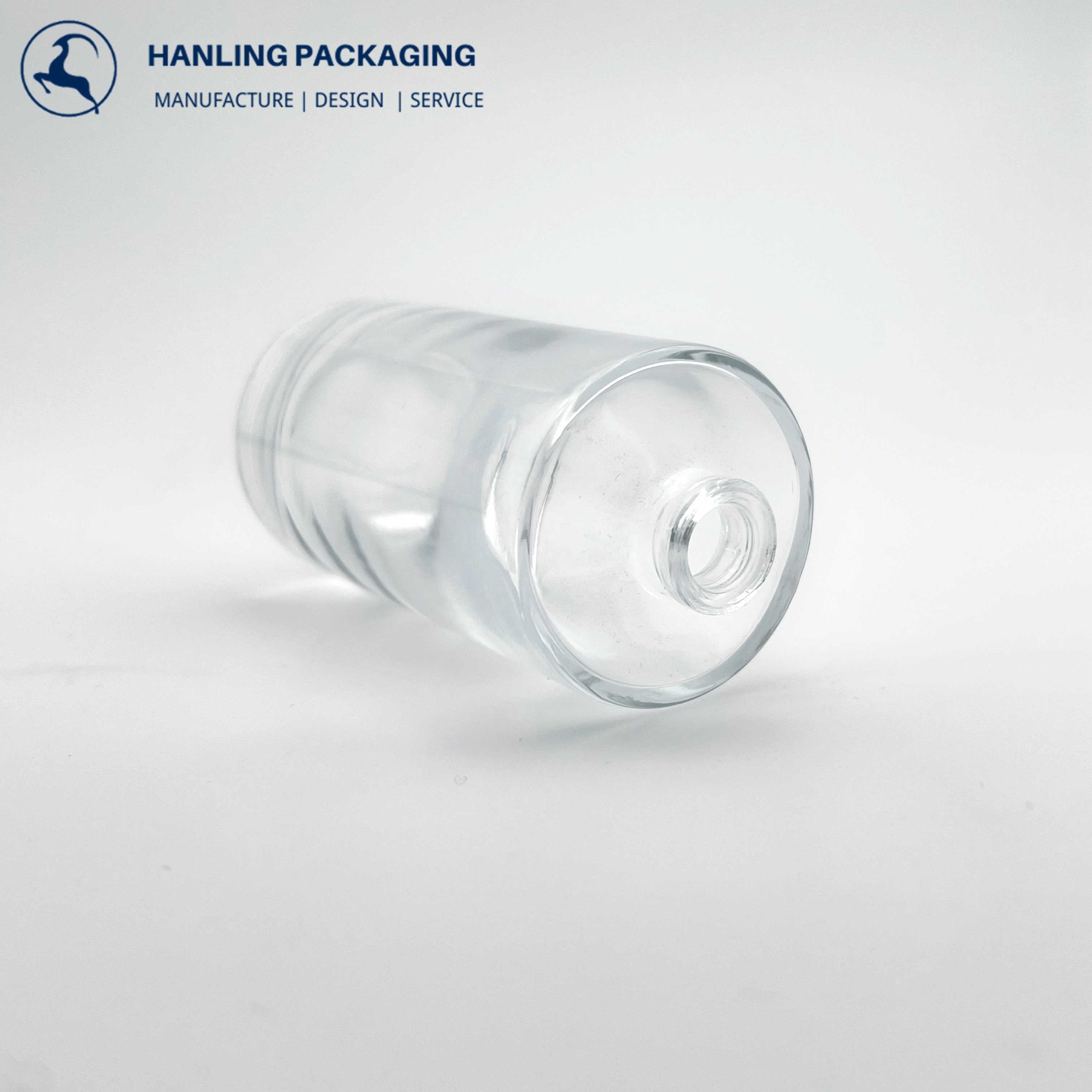 Factory Glass Perfume Bottle Supplier Rillilable Custom New Design Glass Perfume Spray Bottle Set Glass Packaging For Perfume