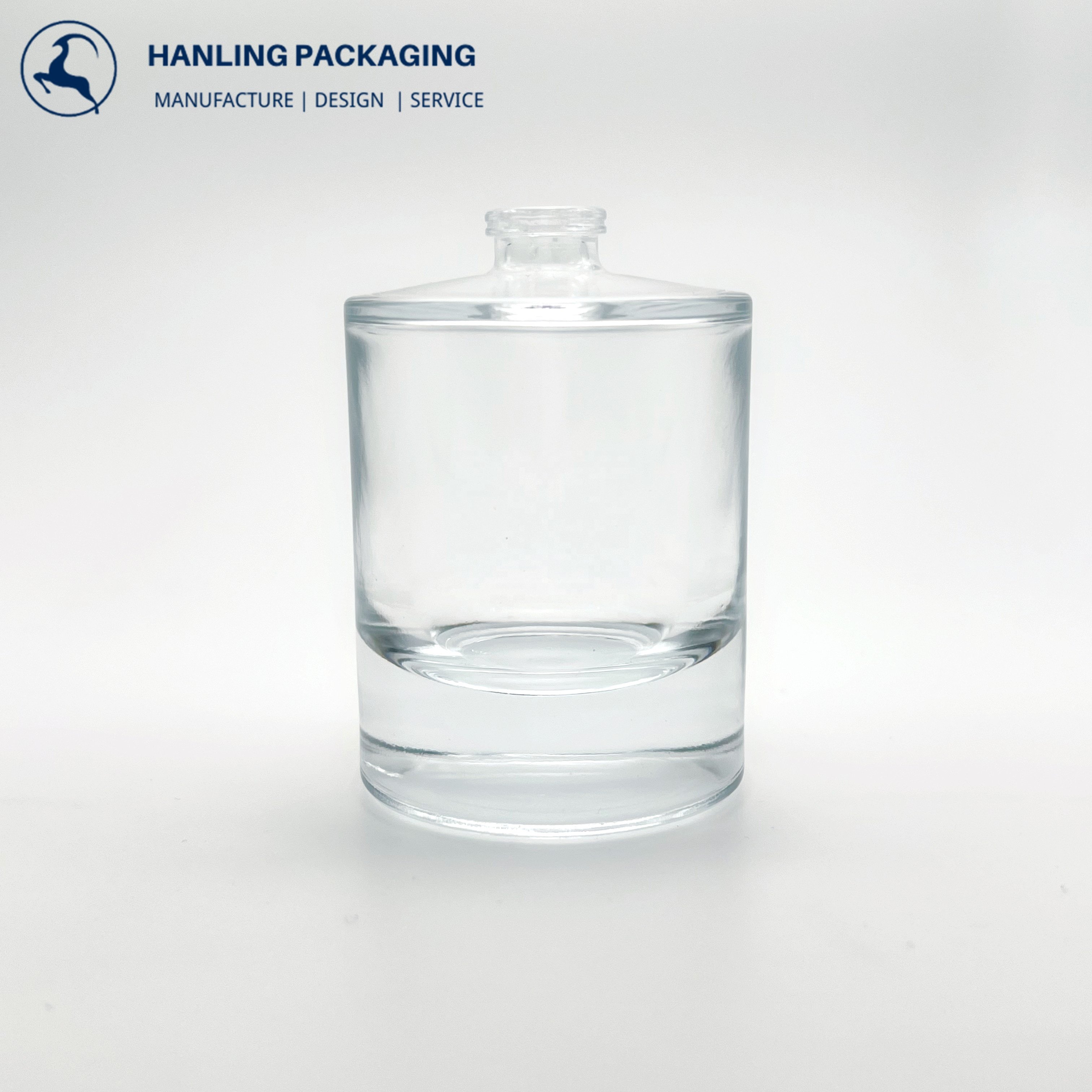 Factory Glass Perfume Bottle Supplier Rillilable Custom New Design Glass Perfume Spray Bottle Set Glass Packaging For Perfume
