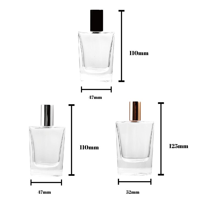 Factory Classical Scent 30ml 50ml 100ml Aromatherapy glass jar with lid luxury cosmetic bottle Packaging Perfume Glass Bottle