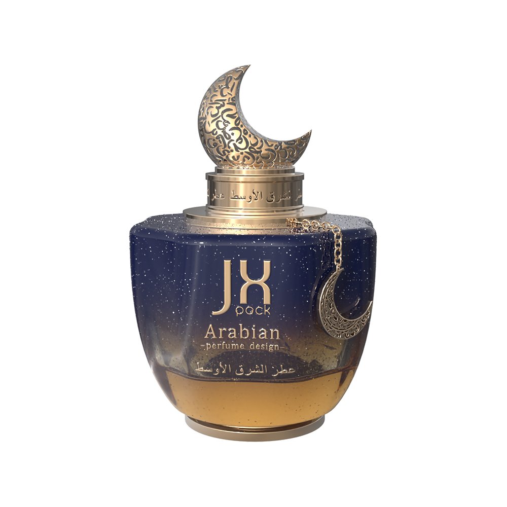 luxury parfum bottle design black 50 ml glass exclusive perfume bottle gold caps packaging