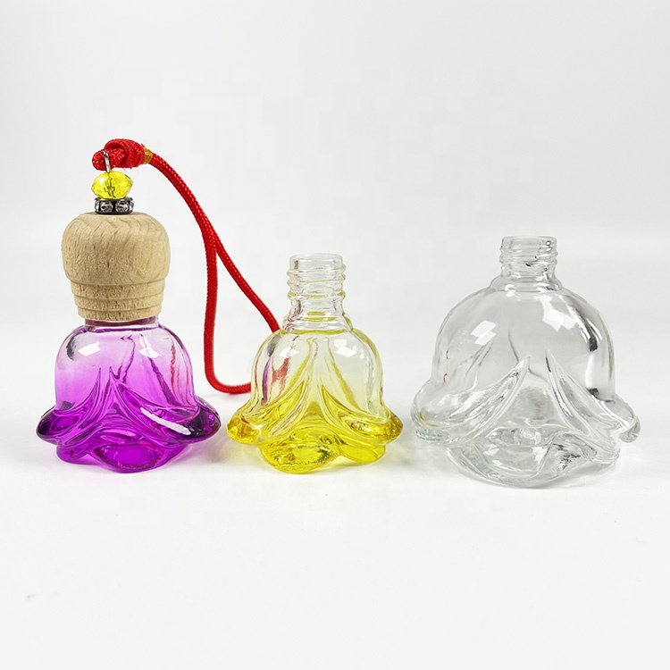 Luxury car perfume bottle car pendant hanging perfume bottle fragrance scent car air freshener diffuser perfume bottle