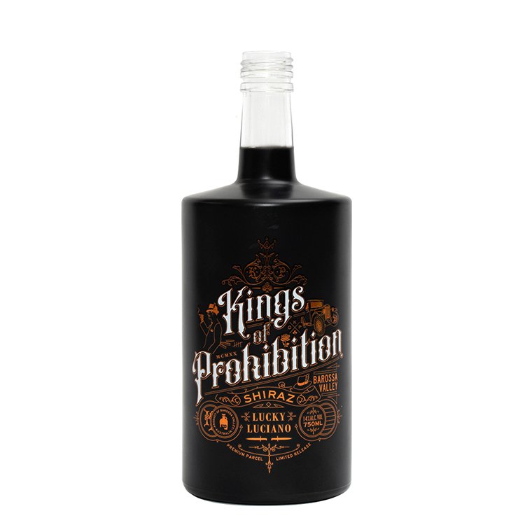 Fancy unique shape frosted 750ml empty color spray wine glass bottle 500ml for liquor