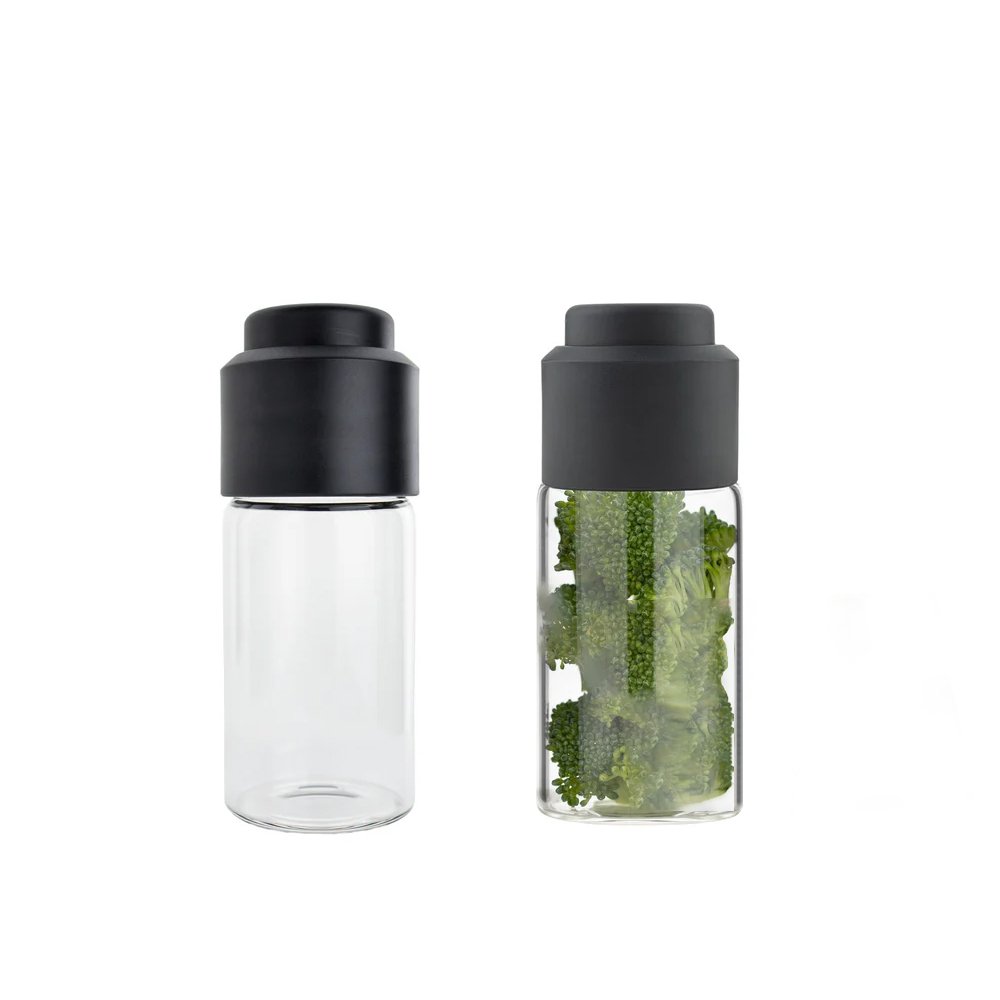 Maywaksy Buds Vacuum Glass Bottle 150ml With Push-on Lid