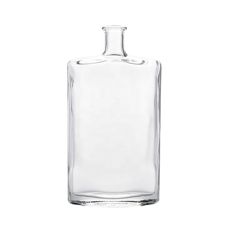 200ml wholesale clear cork top liquor spirits rum vodka whiskey tequila gin glass bottles