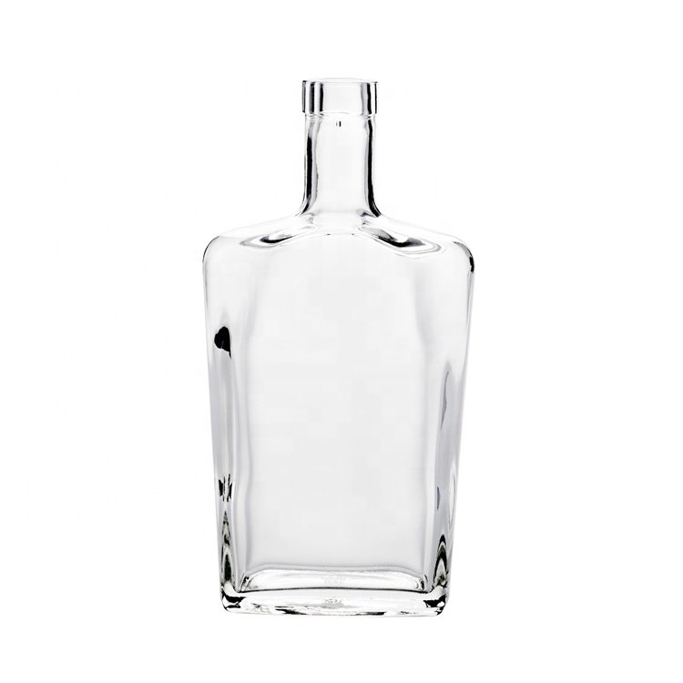 200ml wholesale clear cork top liquor spirits rum vodka whiskey tequila gin glass bottles