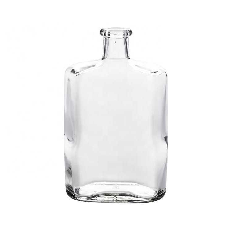 200ml wholesale clear cork top liquor spirits rum vodka whiskey tequila gin glass bottles
