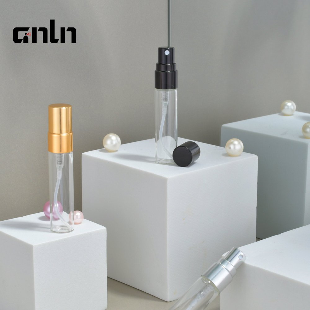 ANLN 2ml 3ml 10ml 5ml Mini glass perfume bottle wholesale pockets Travel spray bottle perfume bottle packaging