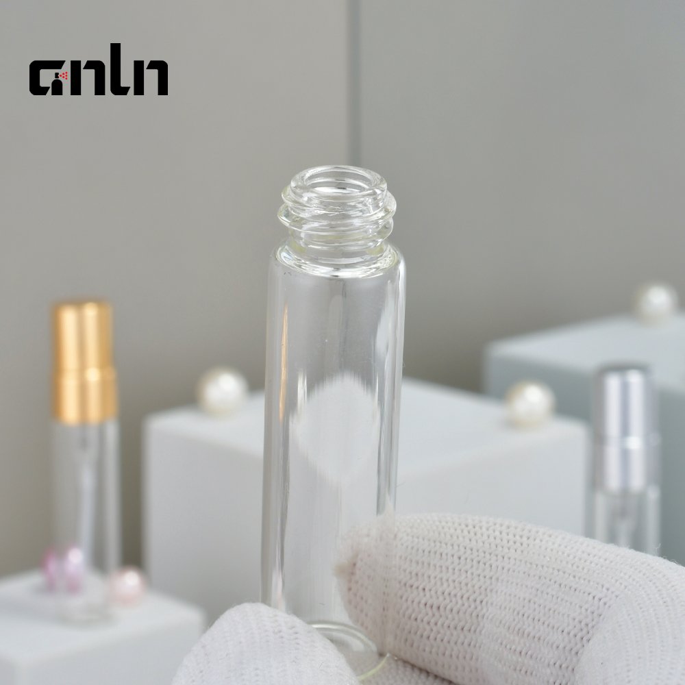 ANLN 2ml 3ml 10ml 5ml Mini glass perfume bottle wholesale pockets Travel spray bottle perfume bottle packaging