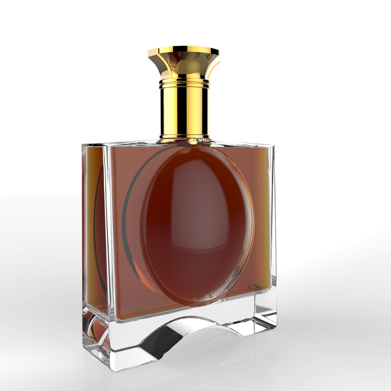 high quality empty super flint glass sealed cork lid liquor bottle wine Whisky Vodka tequila bottle