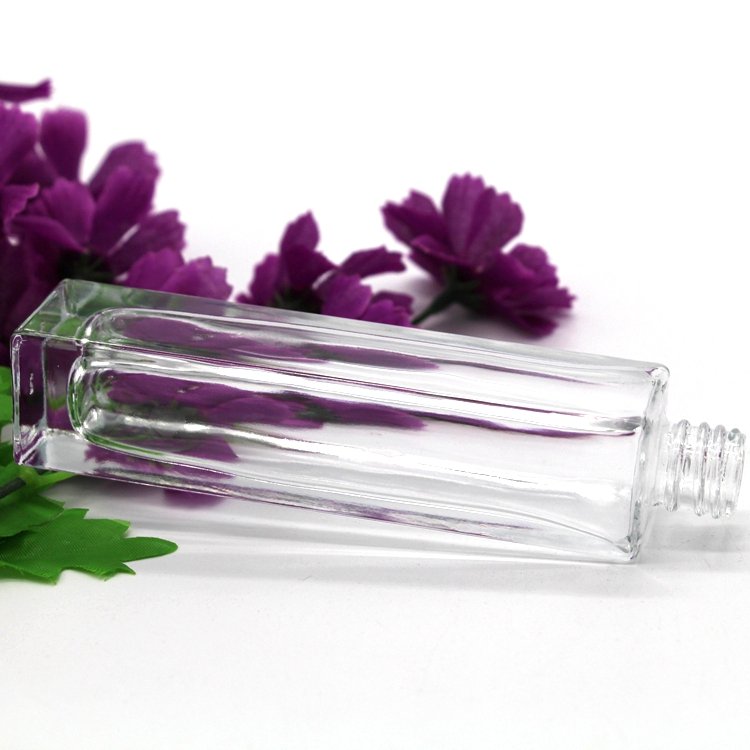 wholesale empty 50ml refillable perfume glass bottle