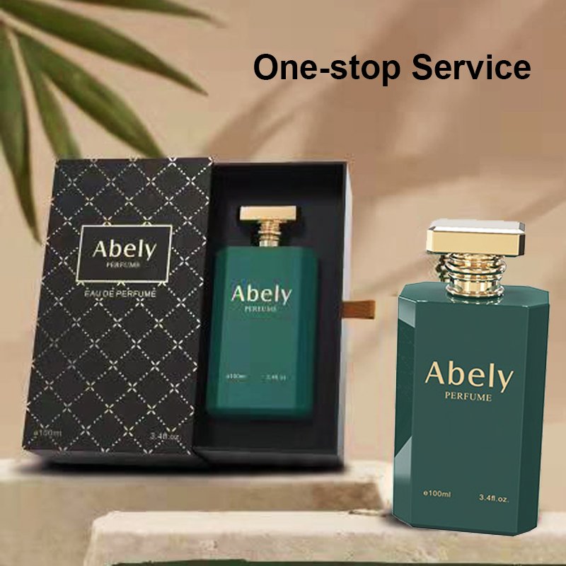 Abely Wholesale Custom Design Stylish Square Spray Fancy Fragrance Bottle 100ml Glass Perfume Bottle Cologne