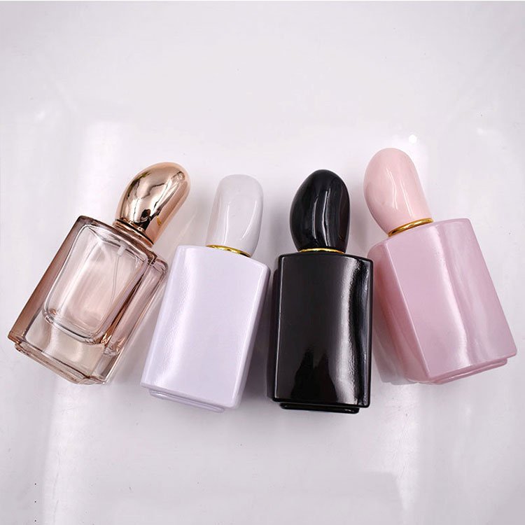 Custom Design Mini Lady Men'S Parfum Bottle Square Fragrance Sprayer Atomizer Empty Container Glass Perfume Bottles