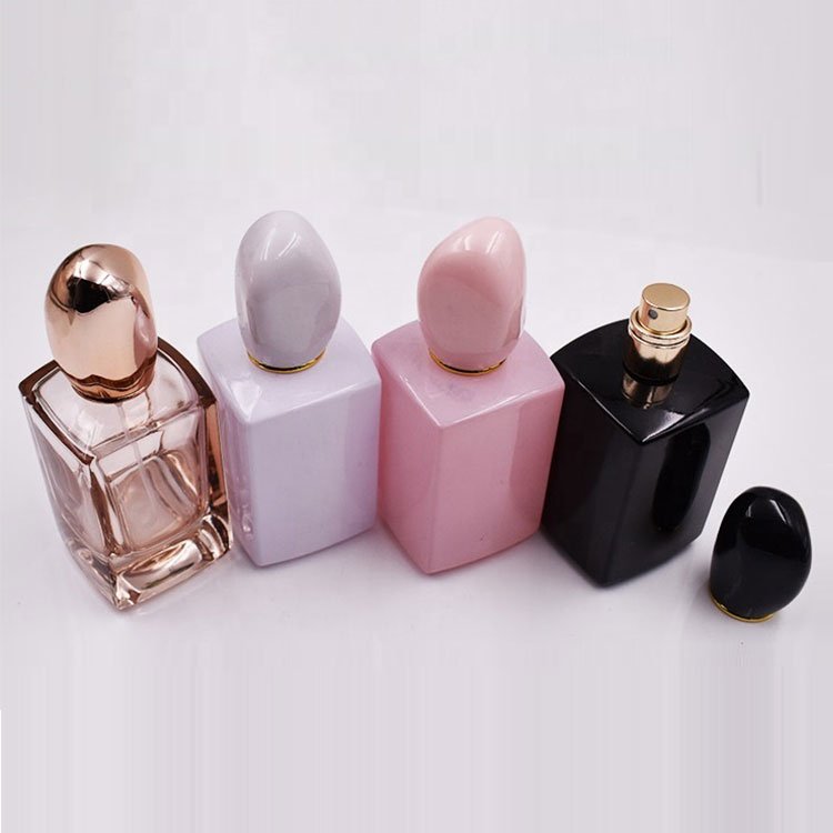 Custom Design Mini Lady Men'S Parfum Bottle Square Fragrance Sprayer Atomizer Empty Container Glass Perfume Bottles