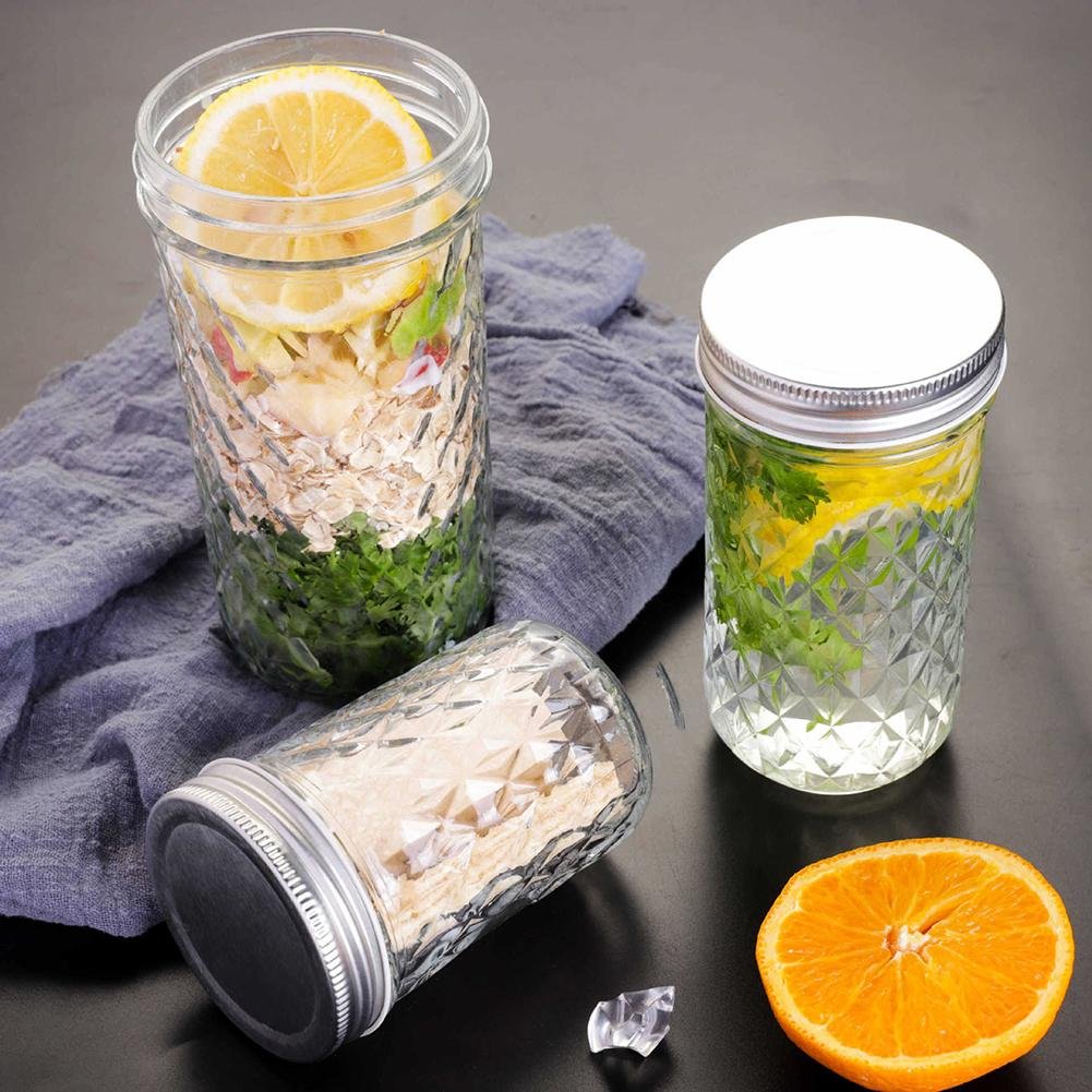 Factory Regular 70 mm 86mm Wide Mouth Lids, Sealing Glass Bottles Canning Lids, Stainless Steel Mason Jar Lids