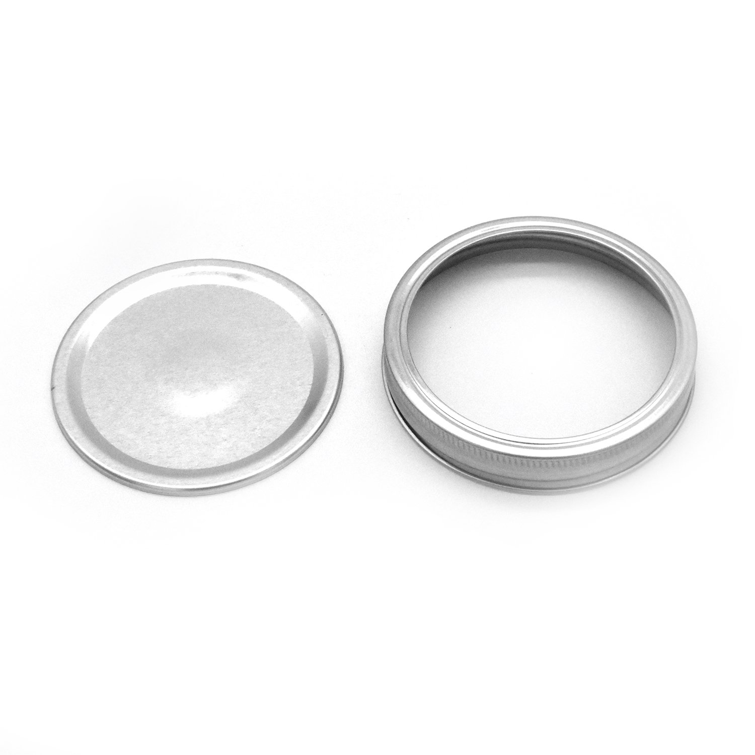 Factory Regular 70 mm 86mm Wide Mouth Lids, Sealing Glass Bottles Canning Lids, Stainless Steel Mason Jar Lids