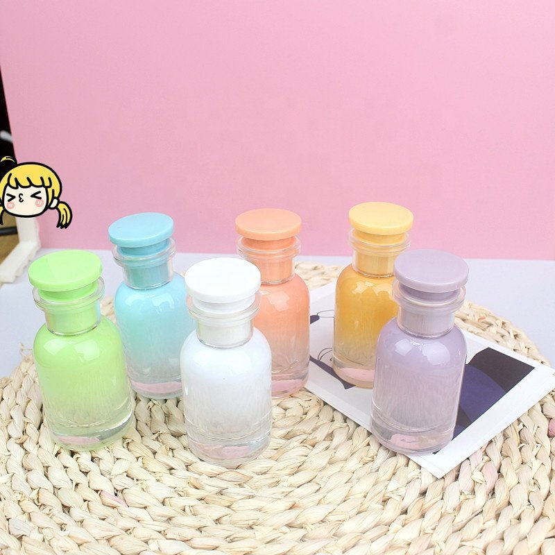 30ml Glass perfume candy packing bottle of luxury small delicate empty cylinders colored spray perfume glass bottles