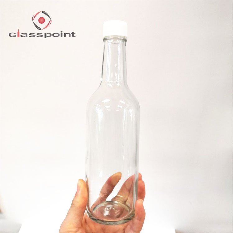 BBQ sauce glass bottle, Tomato glass sauce bottle, glass bottle for sauce
