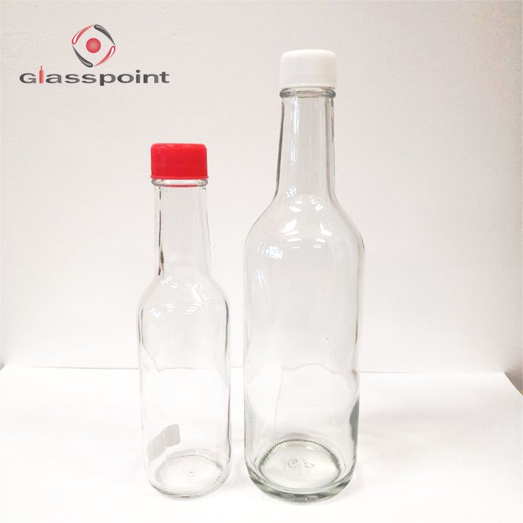 BBQ sauce glass bottle, Tomato glass sauce bottle, glass bottle for sauce