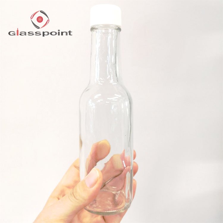BBQ sauce glass bottle, Tomato glass sauce bottle, glass bottle for sauce