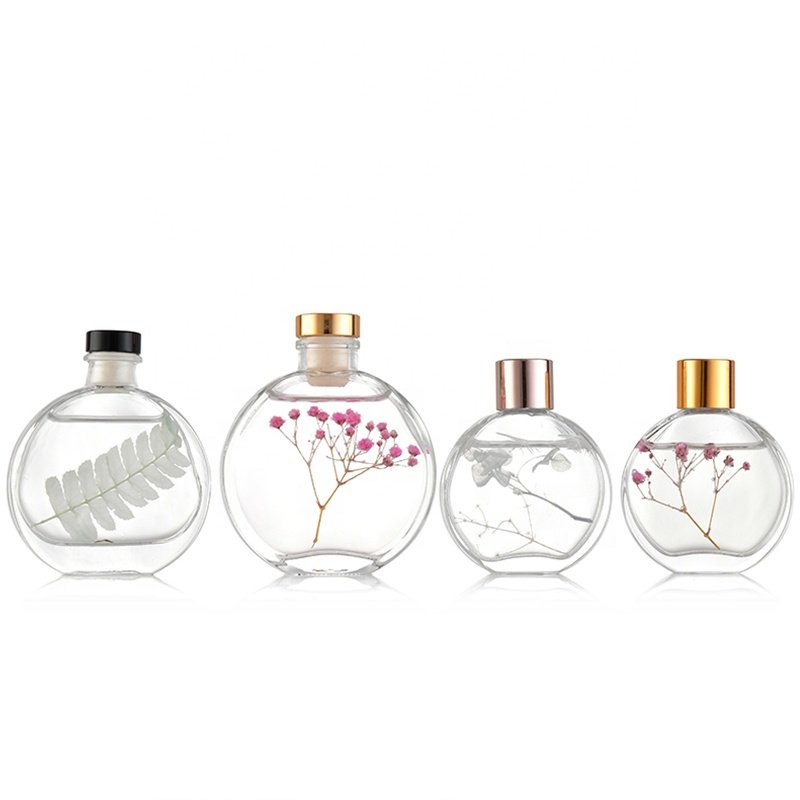 150ml 5oz essential oils glass container empty diffuser glass bottle for home fragrance bathroom decoration