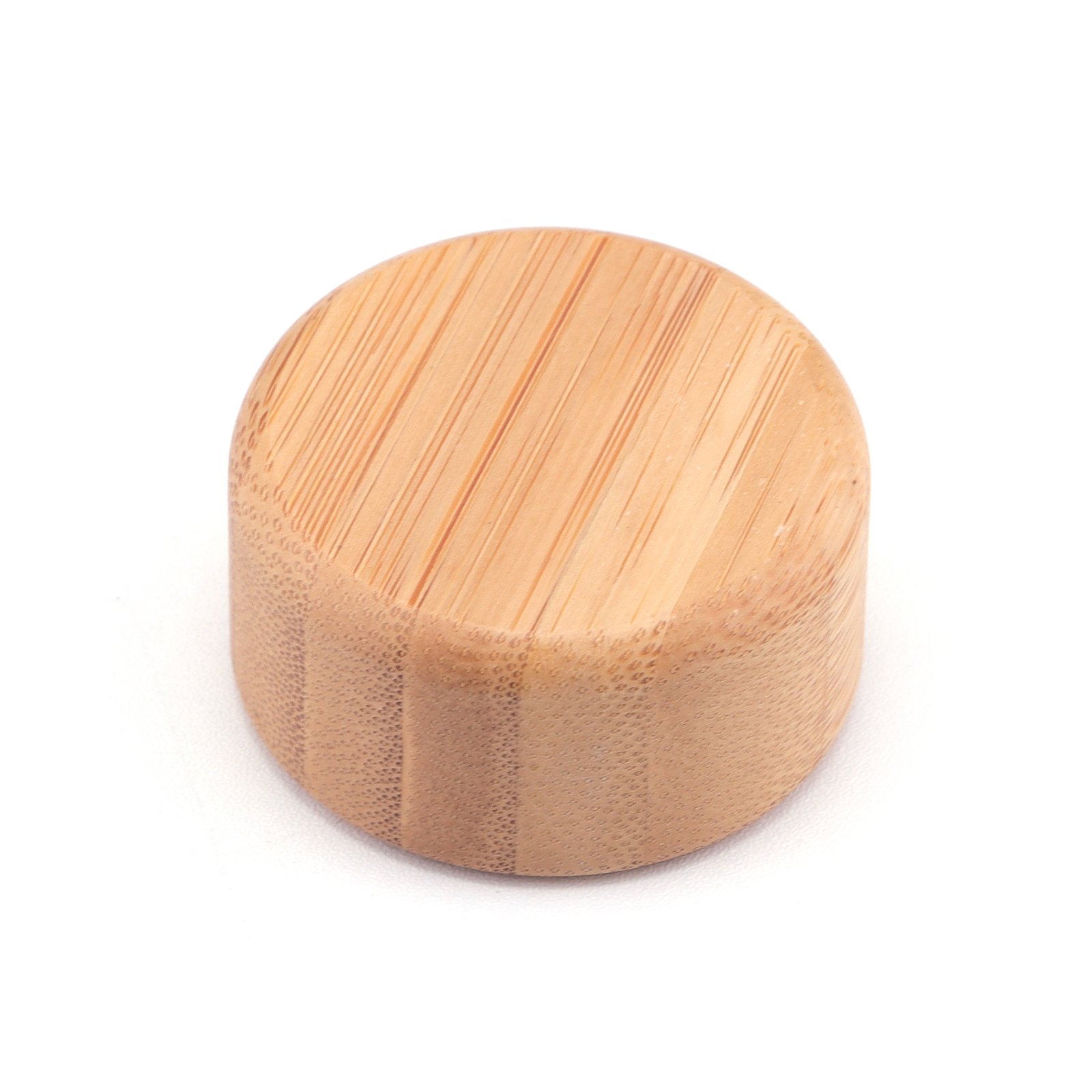 Colorful glass bottle with bamboo lid 550ml