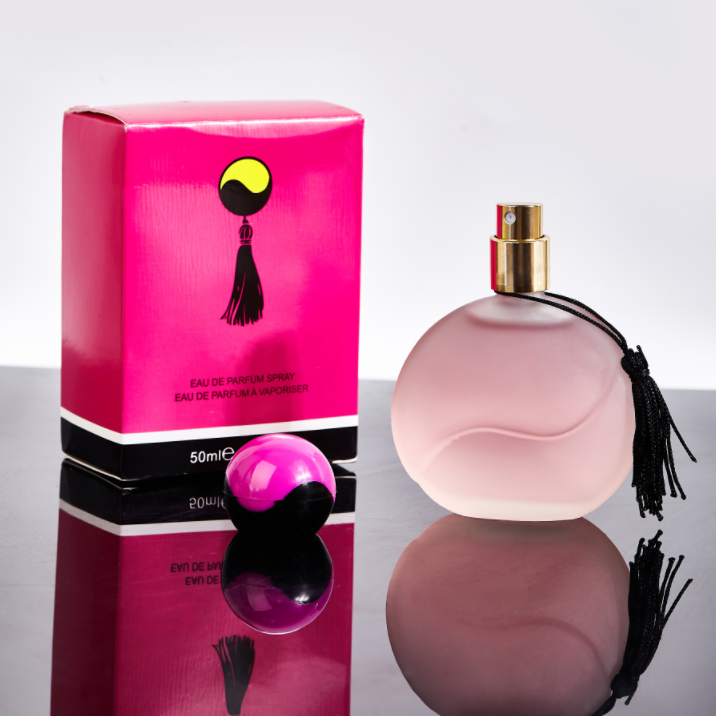 30ml 50ml 100ml Luxury Round Glass Perfume Spray Bottle Parfum Bottle Glass Bottle with Ball Cap