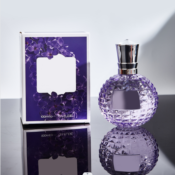 30ml 50ml 100ml Luxury Round Glass Perfume Spray Bottle Parfum Bottle Glass Bottle with Ball Cap