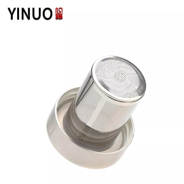Custom glass water tea bottle infuser glass filter drink water bottle with tea strainer