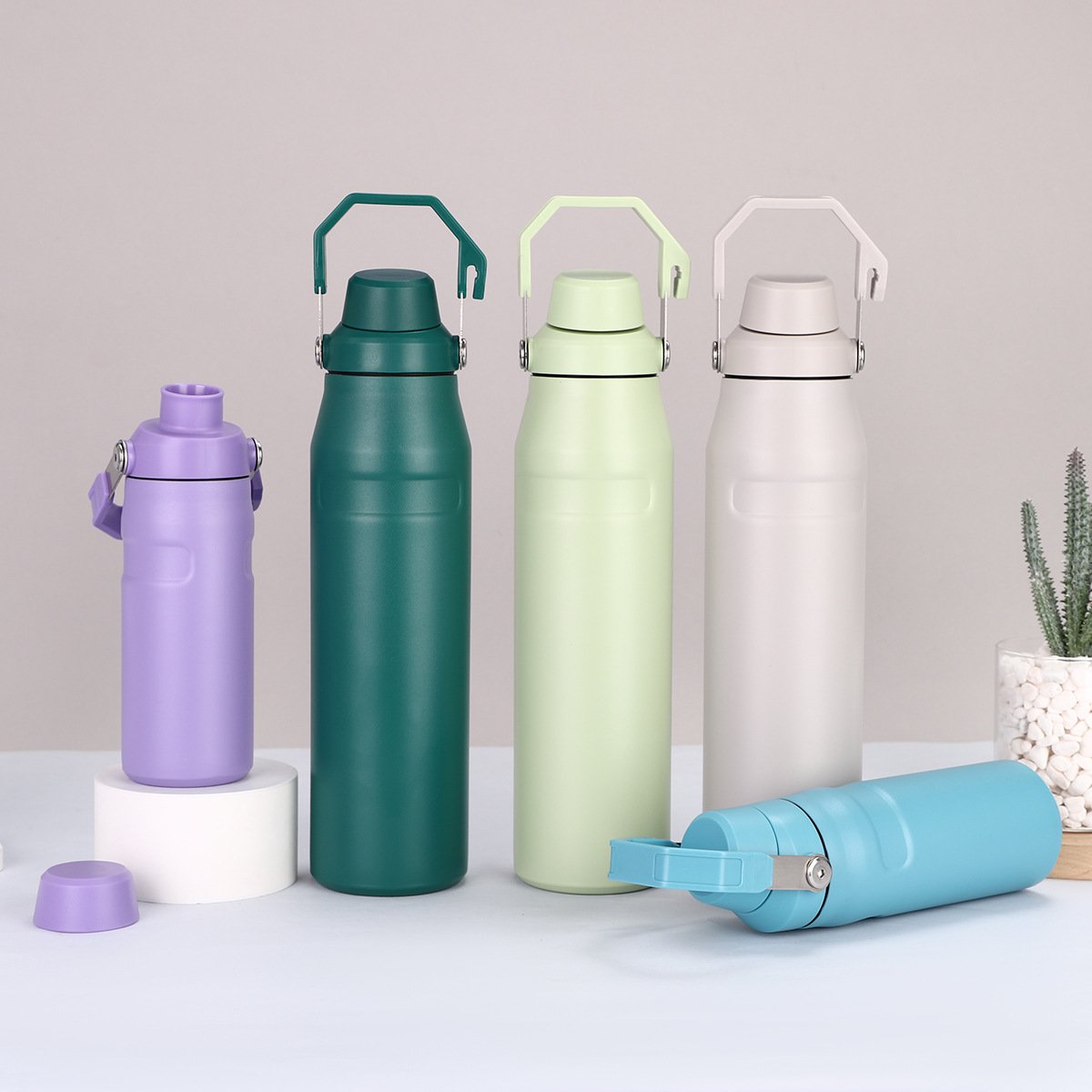 Hot Sale 16Oz 24Oz 36Oz Double Wall Insulated Stainless Steel Water Bottle Glass Bottles Packaging Bottle For Liquid Soap