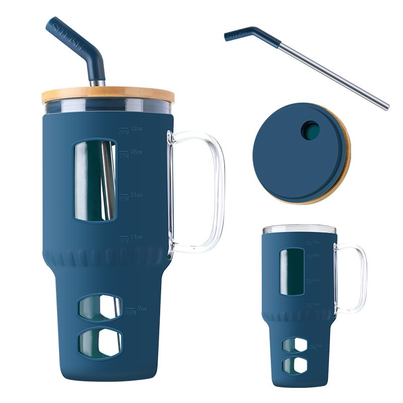 320Ml Glass Water Bottle Small Glass Bottle Drink Glass Bottles Tea Infuser Tumbler Cup With Filter