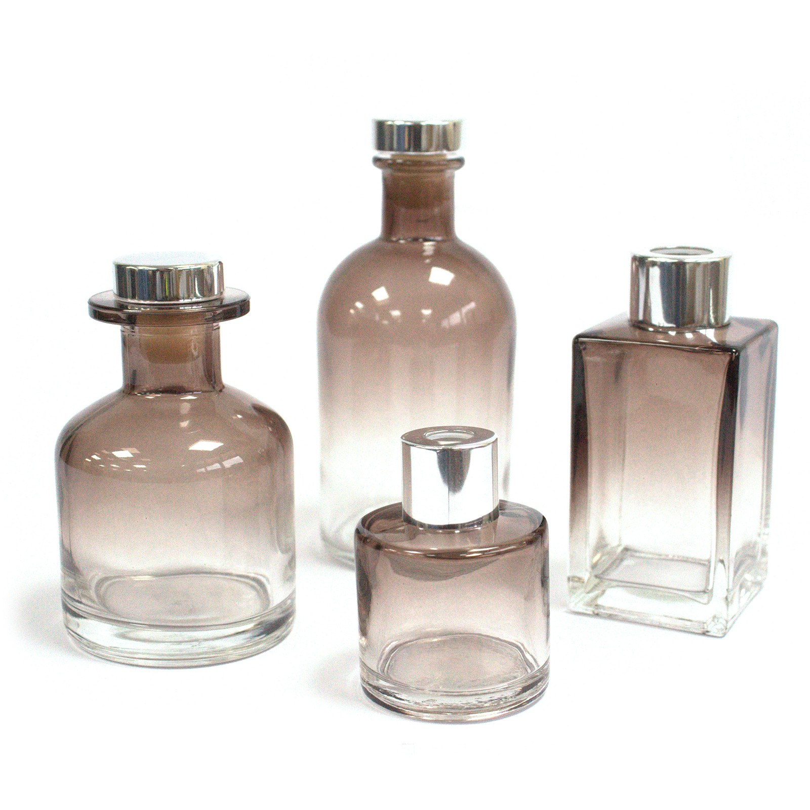 luxury empty reed diffuser glass bottle frosted glass perfume bottle glass bottles for scent diffusers