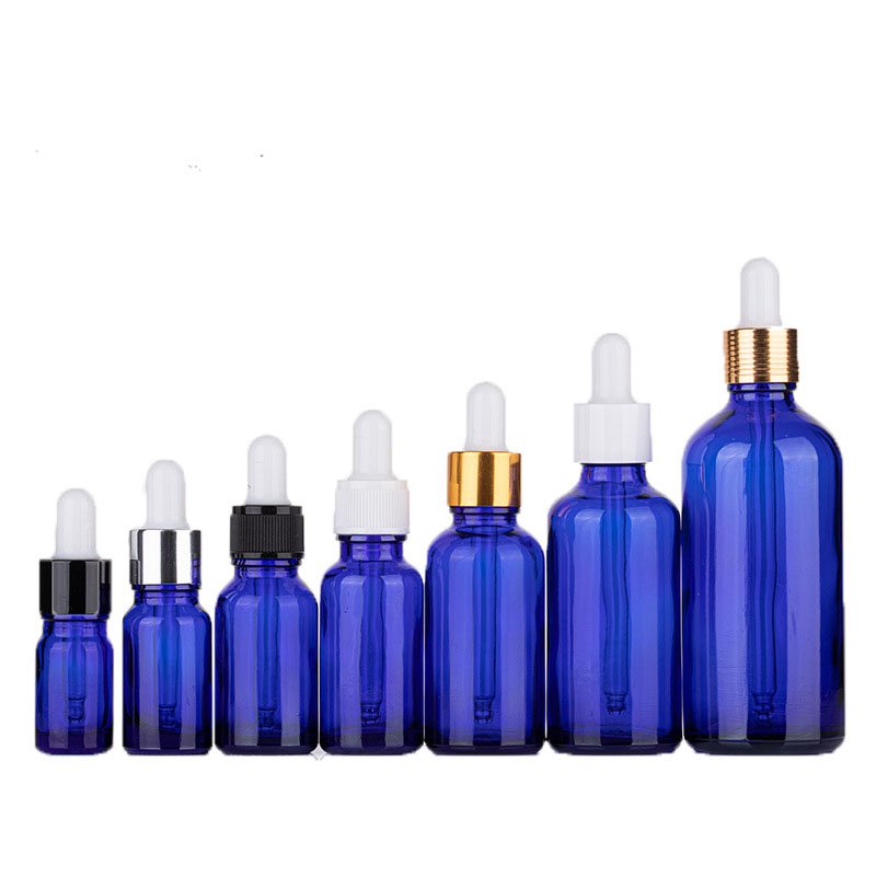 Black Glass Bottle with Dropper 30 ML 1oz Glass Oil Bottle 5ml 10ml 15ml 20ml 30ml 100ml