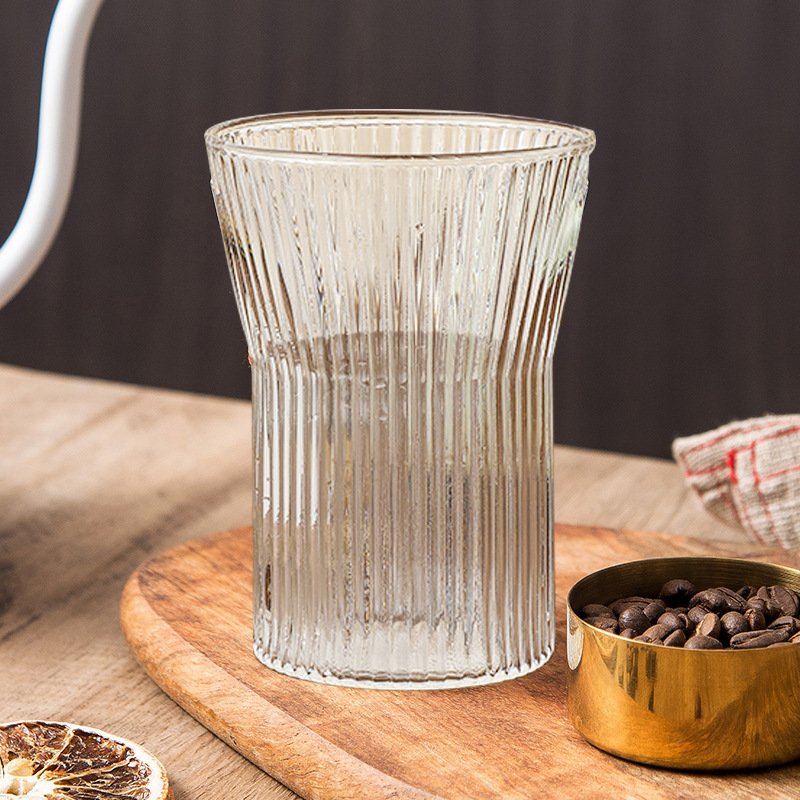 280ml Glass Coffee & Tea Mug Cappuccino Latte Cup Elegant Coffee Cup for Hot Beverages