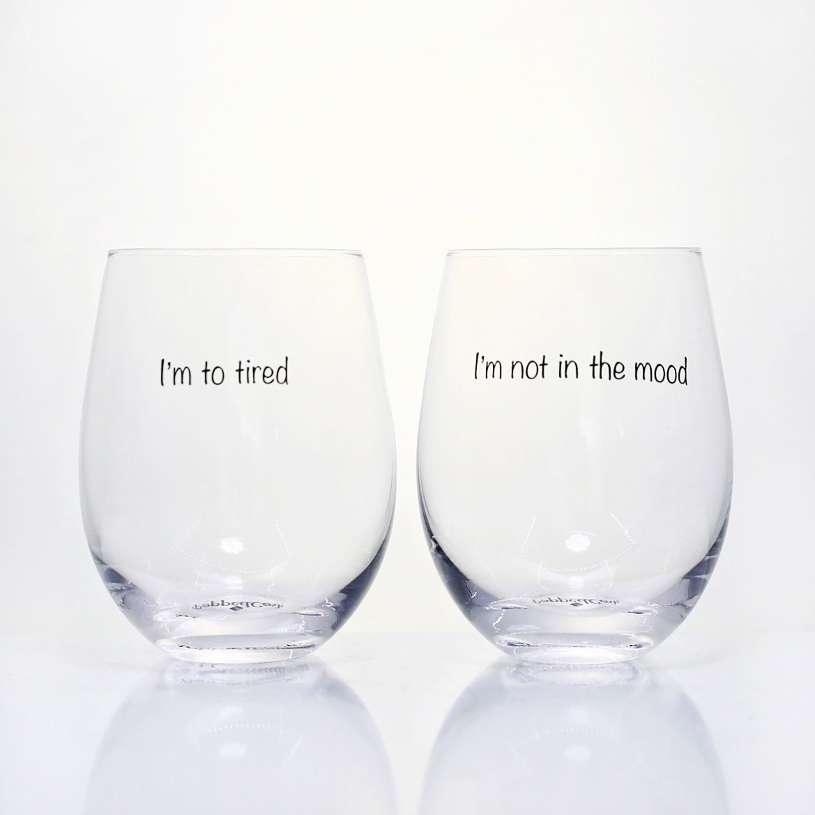 Custom Decal Stemless Wine Glass Express Services wine glasses stemless