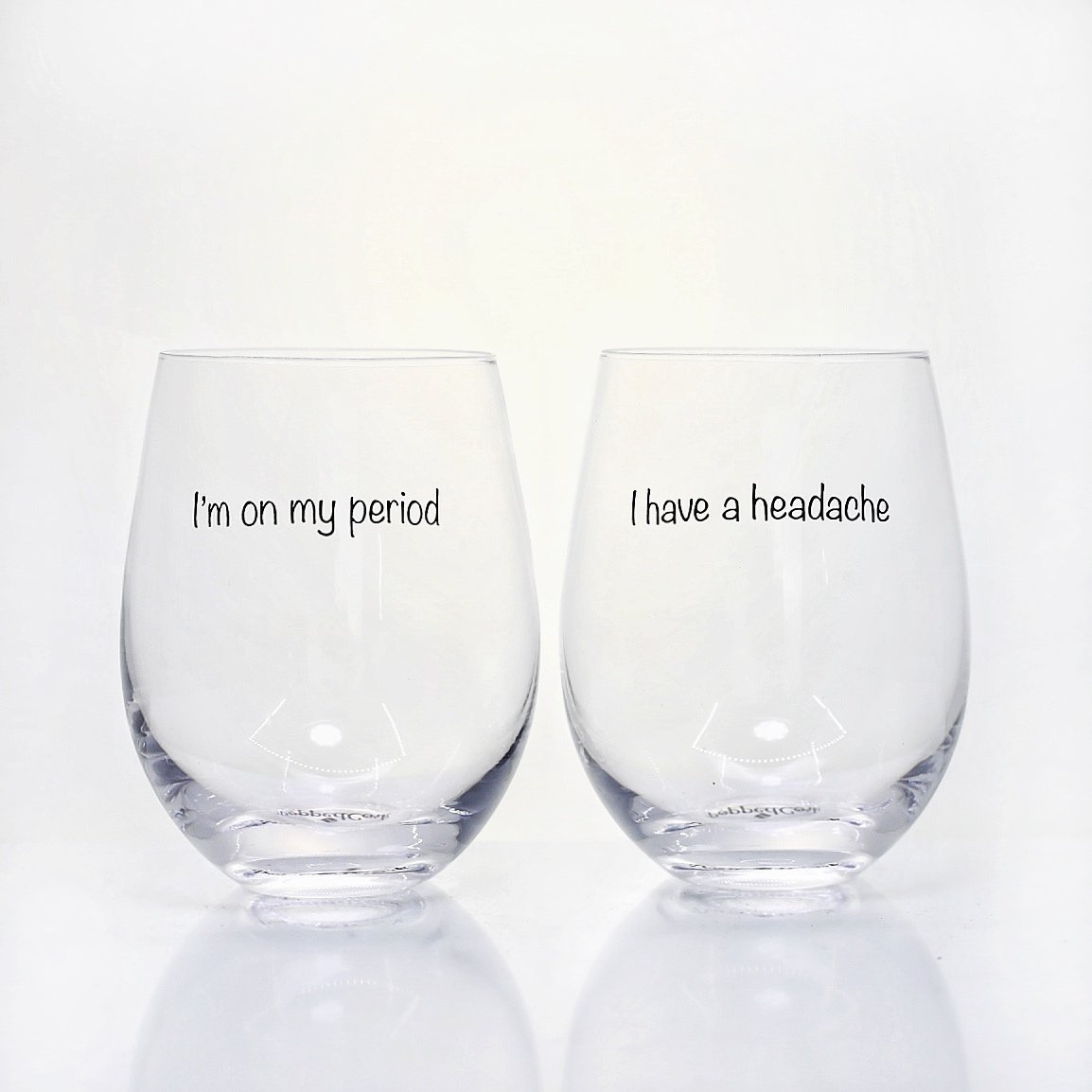 Custom Decal Stemless Wine Glass Express Services wine glasses stemless