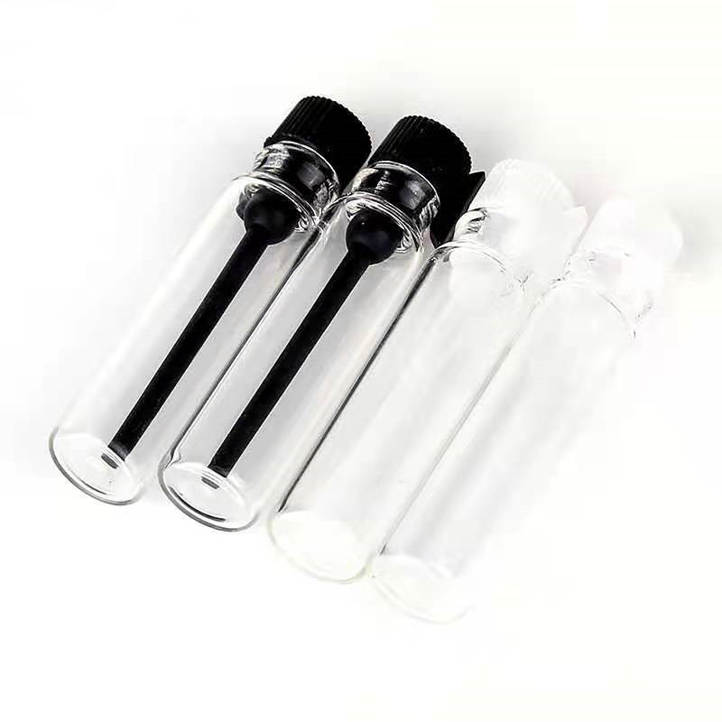 0.5ml 1ml 2ml 3ml Mini Clear Glass Vial Tube Perfume Sample Bottle Small Perfume Tester Bottle