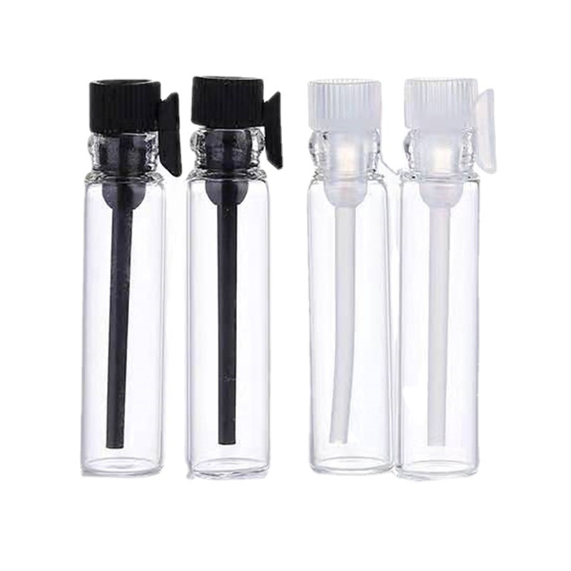 0.5ml 1ml 2ml 3ml Mini Clear Glass Vial Tube Perfume Sample Bottle Small Perfume Tester Bottle
