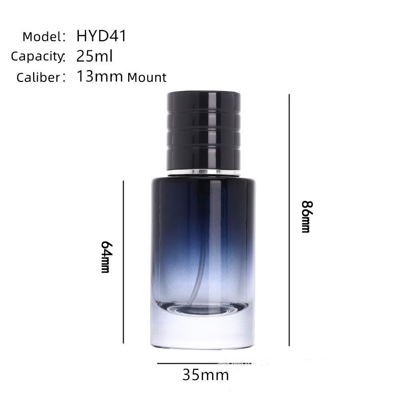 Wholesale 30ml 50ml 100ml Custom Empty Luxury Perfume Glass Bottle Men Cologne Spray Bottle